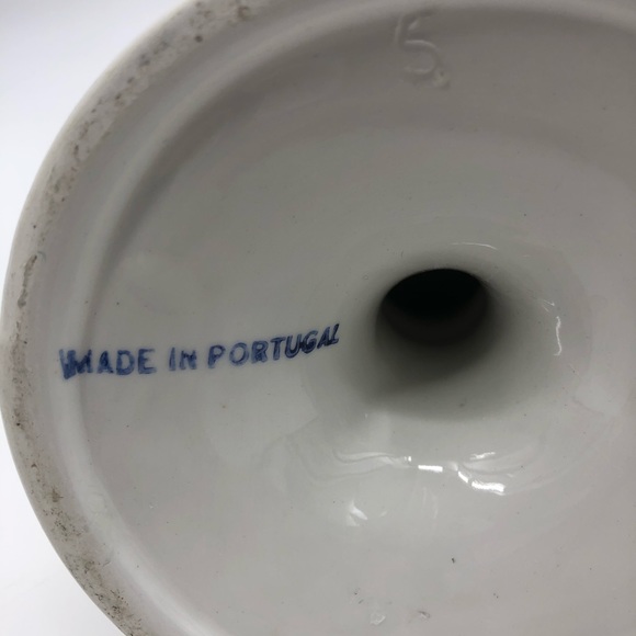 ✨Vintage Floral Portugal Ceramic Candleholder Set - Picture 6 of 10